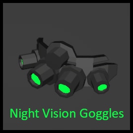 Историческая иллюстрация мода Night Vision Goggles