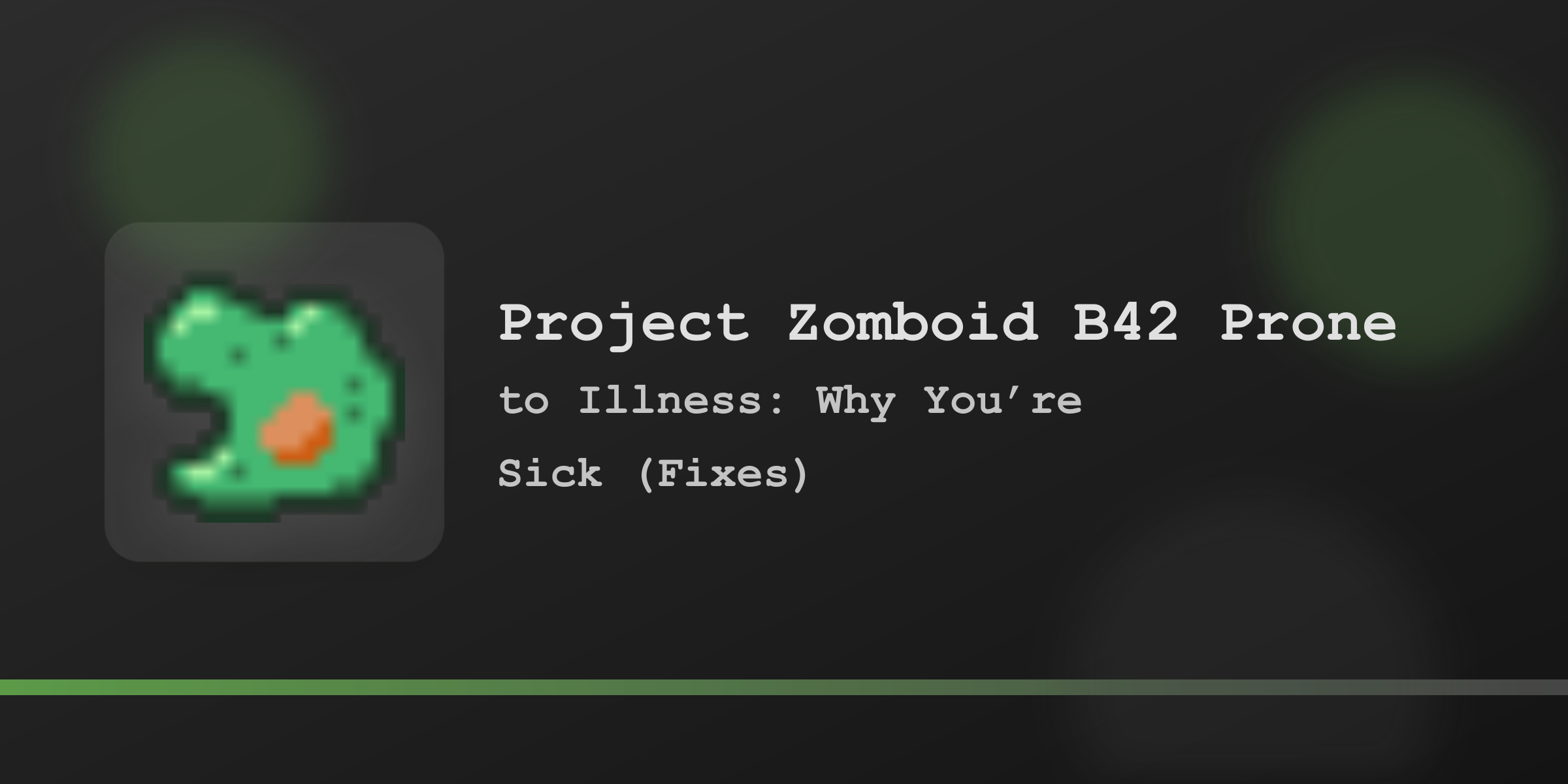 Черта Prone to Illness в Project Zomboid