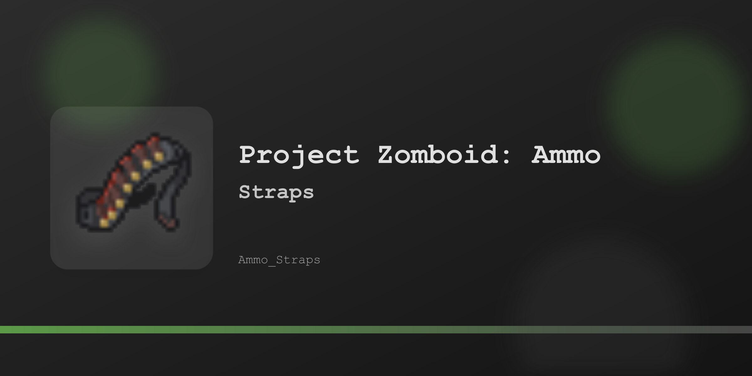 Патронташи Project Zomboid