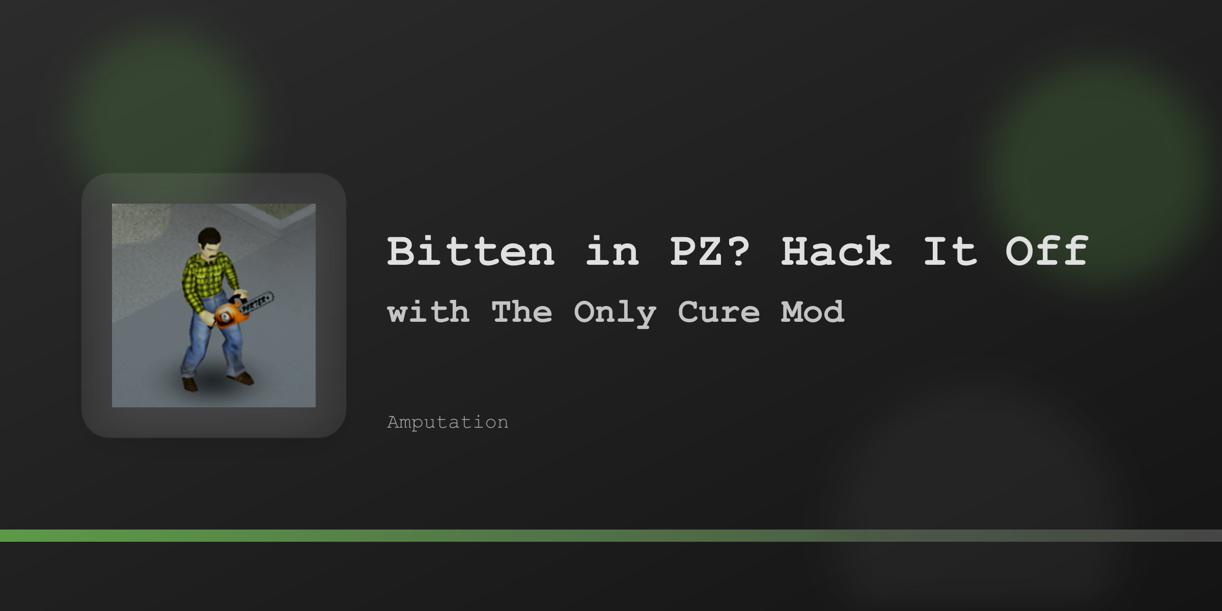 Обложка руководства The Only Cure