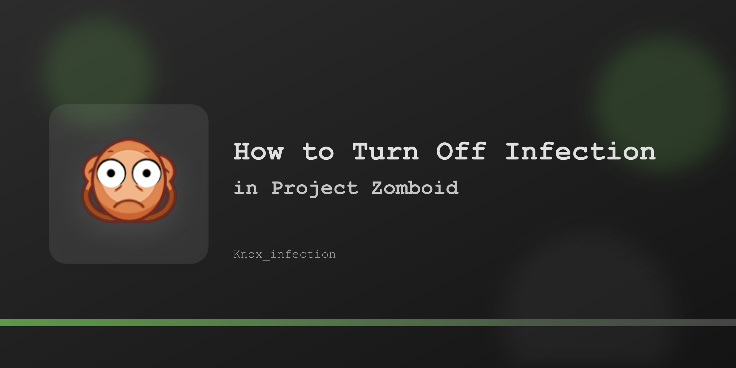 Настройки инфекции в Project Zomboid
