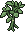 Игровой значок Mint: зелёная ветка с листьями