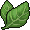 Игровой значок Basil: зелёные листья