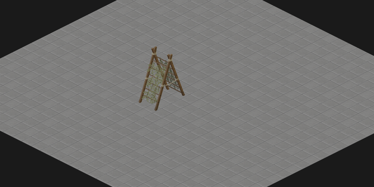 Малая сушилка растений в Project Zomboid.