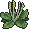 Игровой значок Plantain (Broadleaf Plantain): крупные зелёные листья со светлыми колосьями